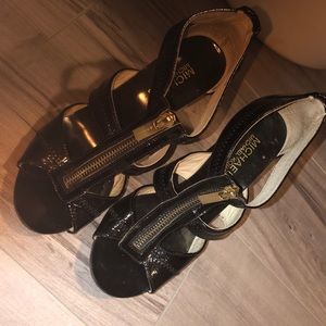Black Michael Kors heels